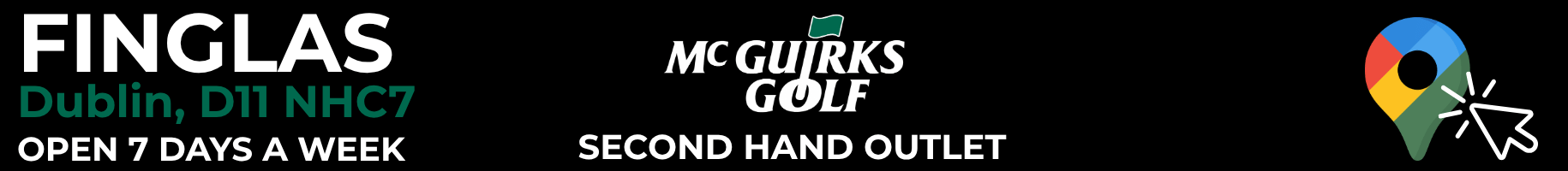 SECOND HAND clubs